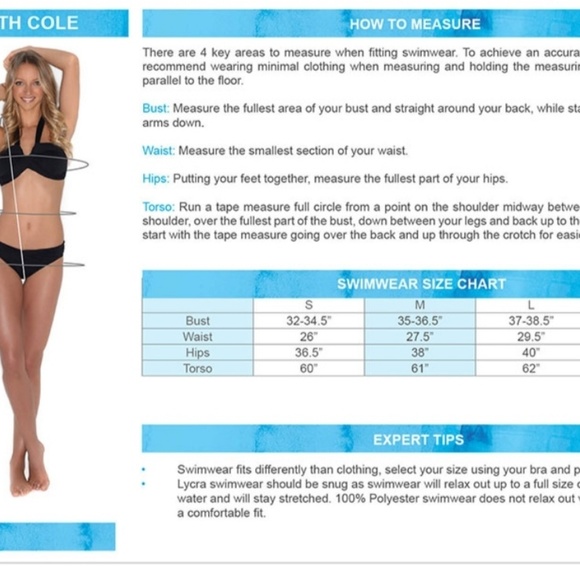 KENNETH COLE REACTION BIKINI SET - Picture 5 of 5